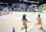 R3.10月）運動会リレー　羽場認定こども園